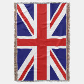 イギリスの国旗 スローブランケット (正面縦)