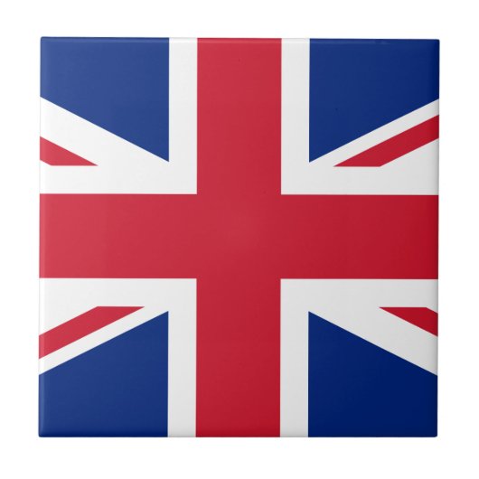 イギリスの国旗 タイル (正面)