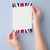 イギリスの国旗 チラシ (ハンドル)