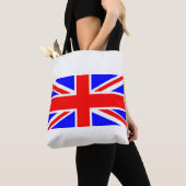 イギリスの国旗 トートバッグ (クローズアップ)