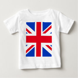 イギリスの国旗 ベビーTシャツ