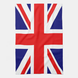 イギリスの国旗 - ユニオンジャック キッチンタオル