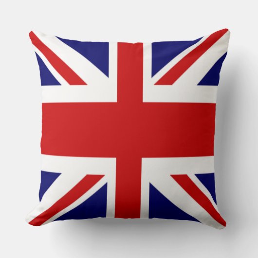 イギリスの国旗 ユニオンジャック クッション (正面)