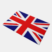イギリスの国旗 - ユニオンジャック ドアマット (アングル)