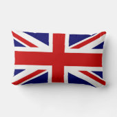 イギリスの国旗 ユニオンジャック ランバークッション (裏面)