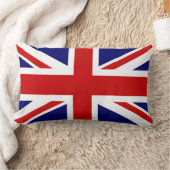 イギリスの国旗 ユニオンジャック ランバークッション (ブランケット)