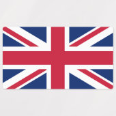 イギリスの国旗 ラベル (デザイン2)
