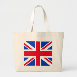イギリスの国旗 ラージトートバッグ