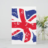 イギリスの国旗 便箋 (スタンド正面)