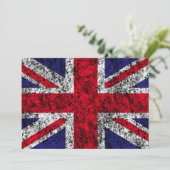 イギリスの国旗 招待状 (スタンド正面)