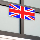イギリスの国旗 横断幕 (ビルの外側)