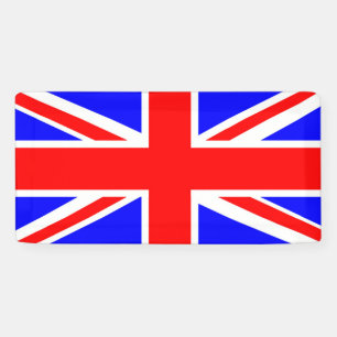 イギリスの国旗 横断幕