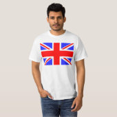 イギリスの国旗 Tシャツ (正面フル)