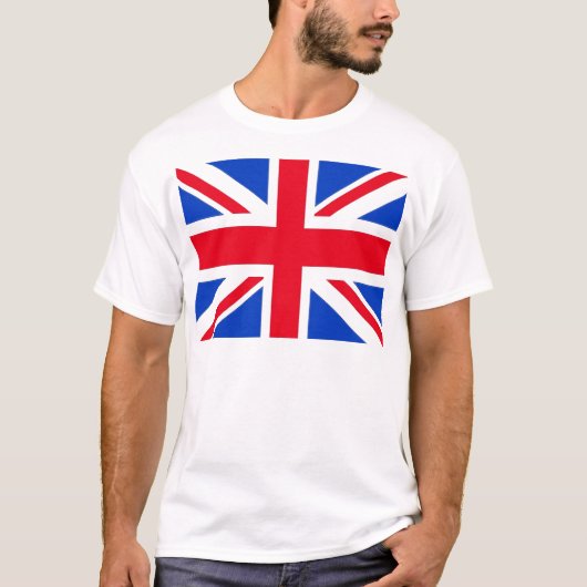 イギリスの国旗 Tシャツ (正面)