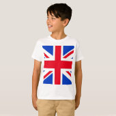 イギリスの国旗 Tシャツ (正面フル)