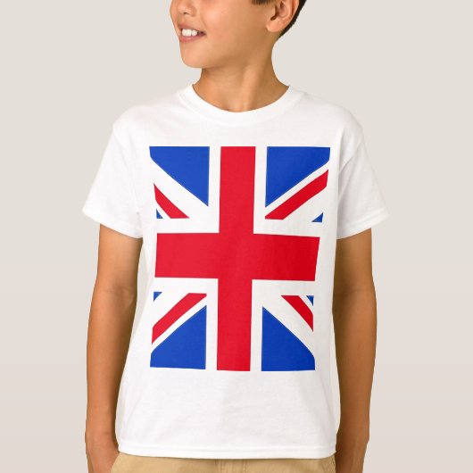 イギリスの国旗 Tシャツ (正面)