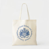 イギリスの国章 トートバッグ (正面)