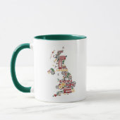 イギリスの地図の記号 マグカップ (左)