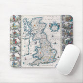 イギリスの地図2 マウスパッド (マウス)
