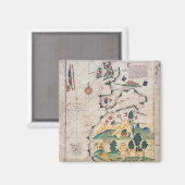 イギリスの地素晴らし図 マグネット (正面/裏面)