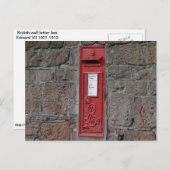 イギリスの壁紙箱 ポストカード (正面/裏面)