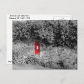 イギリスの壁紙箱 ポストカード (正面/裏面)