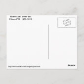 イギリスの壁紙箱 ポストカード (裏面)