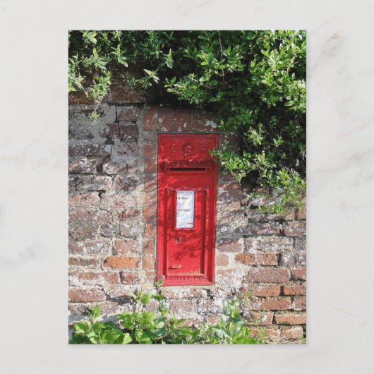 イギリスの壁紙箱 ポストカード (正面)