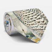 イギリスの大人の暗いグリーンランドの《鳥》ハヤブサの鳥 ネクタイ (ロール)