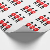 イギリスの女王の監視 ラッピングペーパー (角)