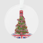 イギリスの家族全員のためのXマスの醜いセーター オーナメント (正面)