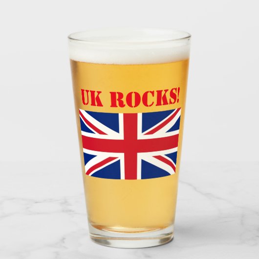 イギリスの岩！ タンブラーグラス (ドリンク正面)