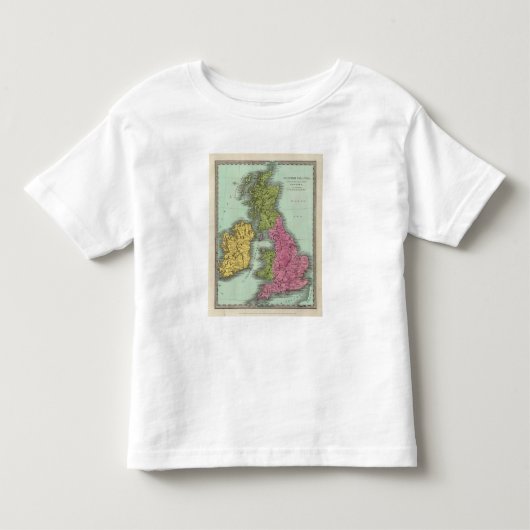 イギリスの島2 トドラーTシャツ (正面)