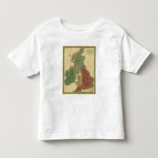 イギリスの島4 トドラーTシャツ (正面)