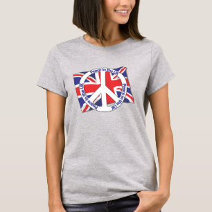 イギリスの平和 Tシャツ