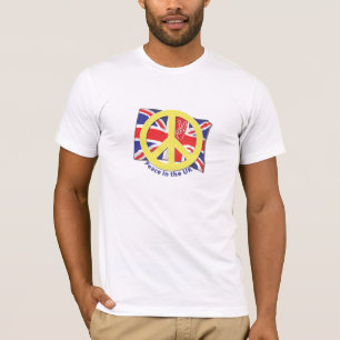 イギリスの平和 Tシャツ