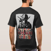 イギリスの強制Tシャツ Tシャツ (裏面)