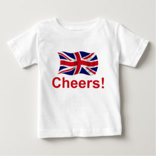 イギリスの応援! ベビーTシャツ