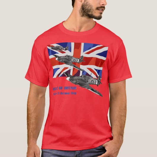 イギリスの戦いLuftschlacht umイギリス Tシャツ (正面)