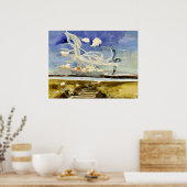 イギリスの戦素晴らしいア絵画ートPaul Nash ポスター (キッチン)