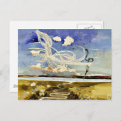 イギリスの戦素晴らしいア絵画ートPaul Nash ポストカード (正面/裏面)