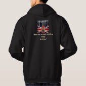 イギリスの擁護者 パーカ (裏面)