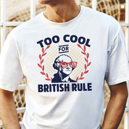 イギリスの支配なんて相手にしない Tシャツ