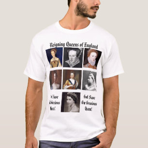 イギリスの支配の女王 Tシャツ