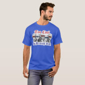 イギリスの支配ハミルトンワシントン7月には暑すぎる Tシャツ (正面フル)