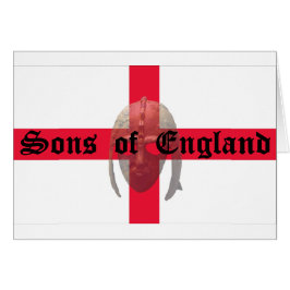 イギリスの文字のサクソン人のヘルメットの息子