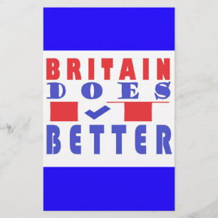 イギリスの方が良い単語デザイン 便箋