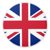 イギリスの旗とセラミックノブの統一された引き セラミックノブ (正面)