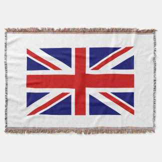イギリスの旗によって編まれる投球毛布|の英国国旗 スローブランケット