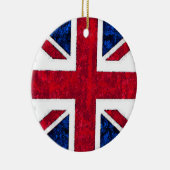 イギリスの旗のオーナメント セラミックオーナメント (右)